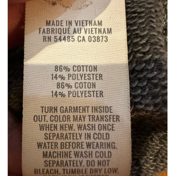 Aerie Women's Oversized Distressed Look Pullover Sweatshirt Gray Size Large - Picture 7 of 10